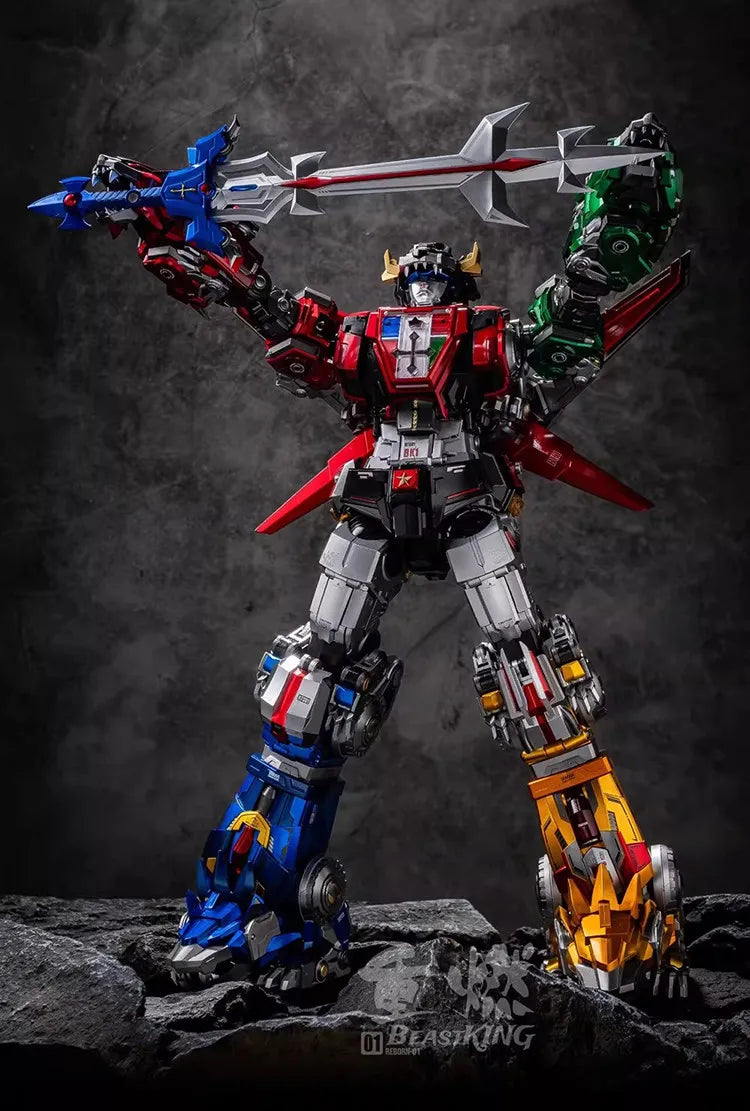 In Stock REBORN 01 BEASTKING Beast King GoLion Movability Model Toys 40cm Oversize Lion fit toy Mecha