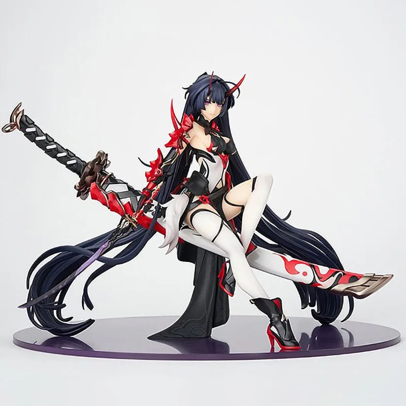 Raiden Mei Herrscher of Thunder 19.5cm Action Figure - Desktop Decoration Game Girl Model Statue Collection Toy