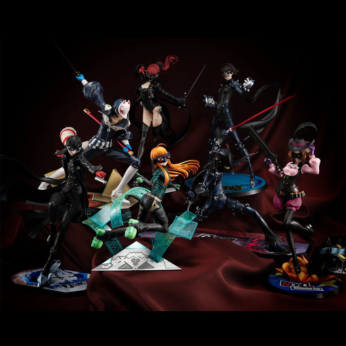 100 Original in Stock MegaHouse Lucrea Persona 5 The Royal Sakura Futaba Anime Figure Collection Series Model Toys Garage Kit