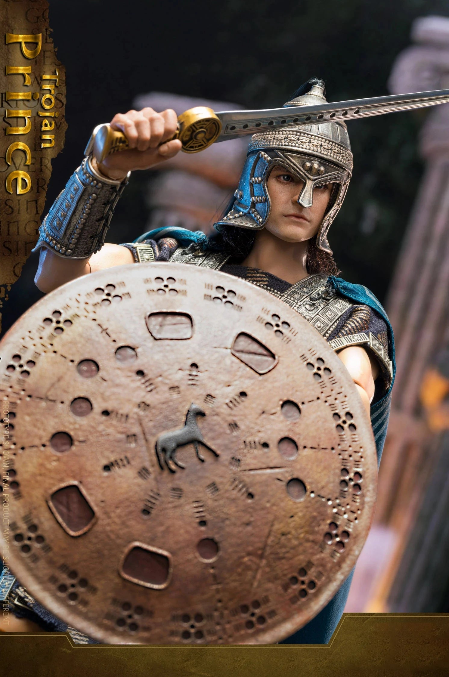 HHmodel & Haoyutoys 1/6 Scale Troy Prince Full Set Battle Suit Version 12 Inch Action Figure - Men Soldier Imperial Legion