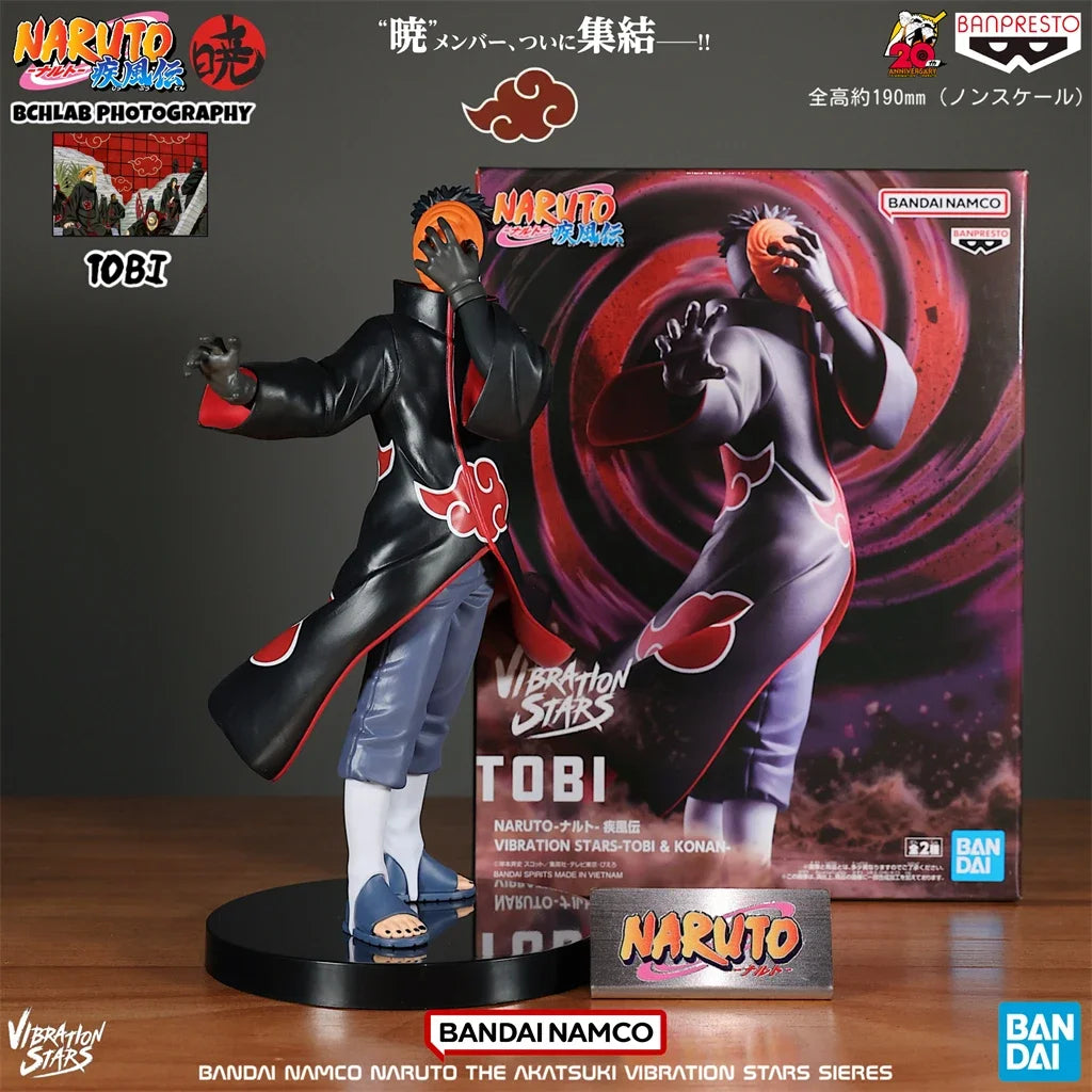 In Stock Bandai Naruto VS EFFECTREMESeries Akatsuki Itachi Deidara Payne Figurine Gift