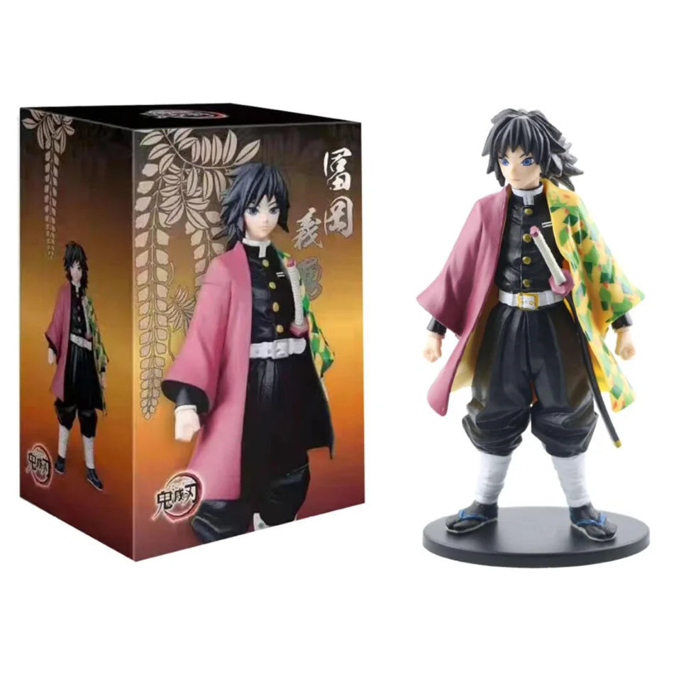 Anime Demon Slayer Kimetsu no Yaiba Figure 15cm Nezuko Tanjirou Mitsuri Shinobu Zenitsu Kyoujurou Action Figural Model Toy Gifts