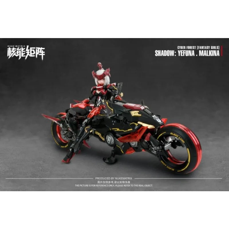 NUKE MATRIX Original MODEL KIT Shadow of War Yevna Markina Anime Action Figure Assembly Model Toys  Model Gifts for Boys