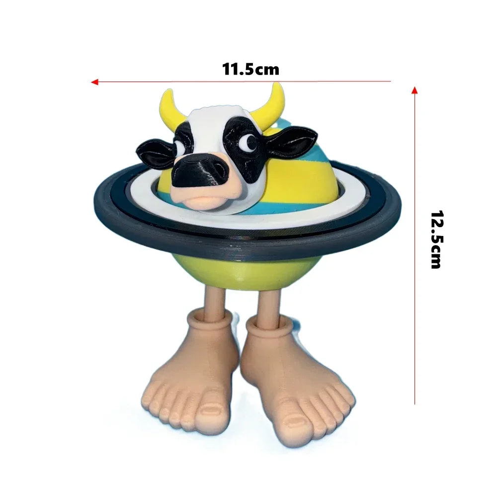 Tung Tung Tung Sahur Anime Figure Ballerina Cappuccino Action Figures Brainbot Tralalero Tralala Figurine Desk Model Ornament