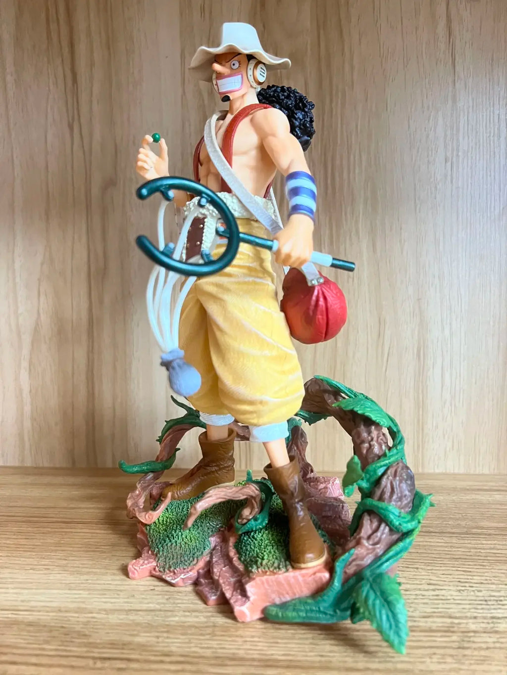 In Stock 25cm ONE PIECE Anime Figures Usopp Figures Two years later PVC Statue collection Model Room decoration Toys Gifts