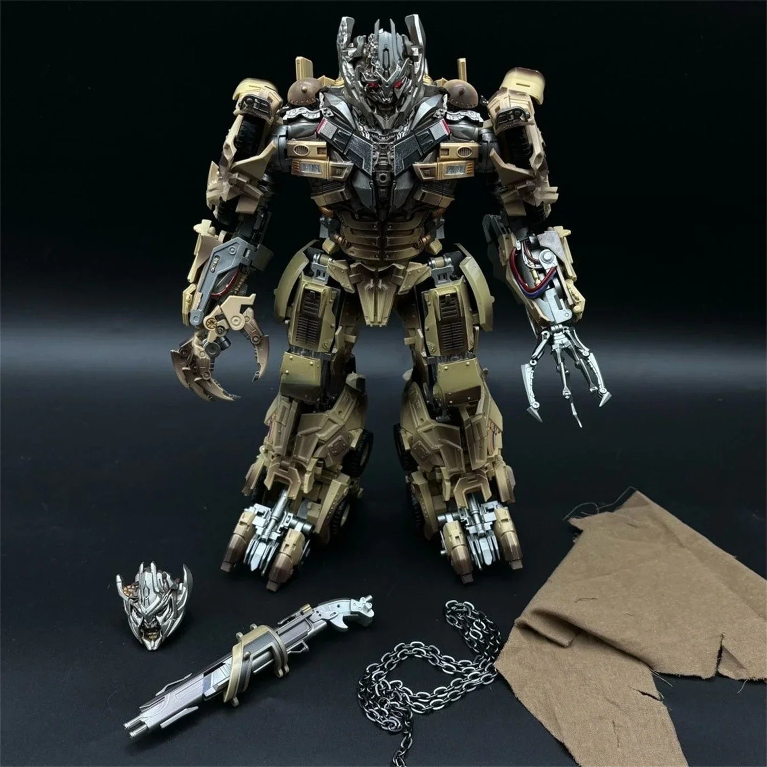 [IN STOCK ] Transformation DP01 DP-01 MG Tank Megatank Desert Color Oversize 35CM Action Figure Robot