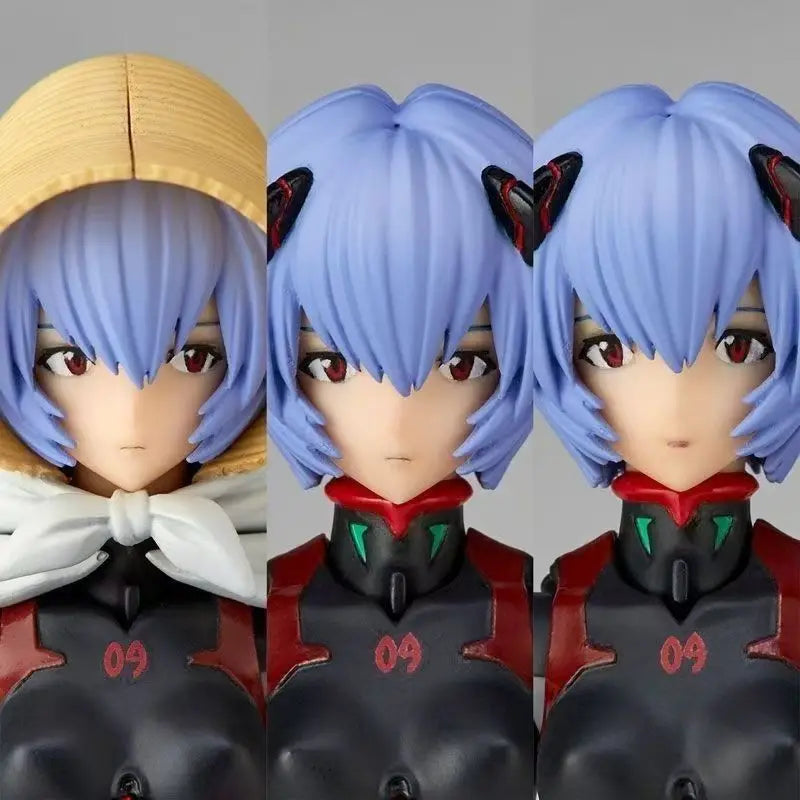 New Neon Genesis Evangelion Figure Cartoon Ayanami Rei Model Decoration Nendoroid Anime Merchandise Holiday Gift Boxed