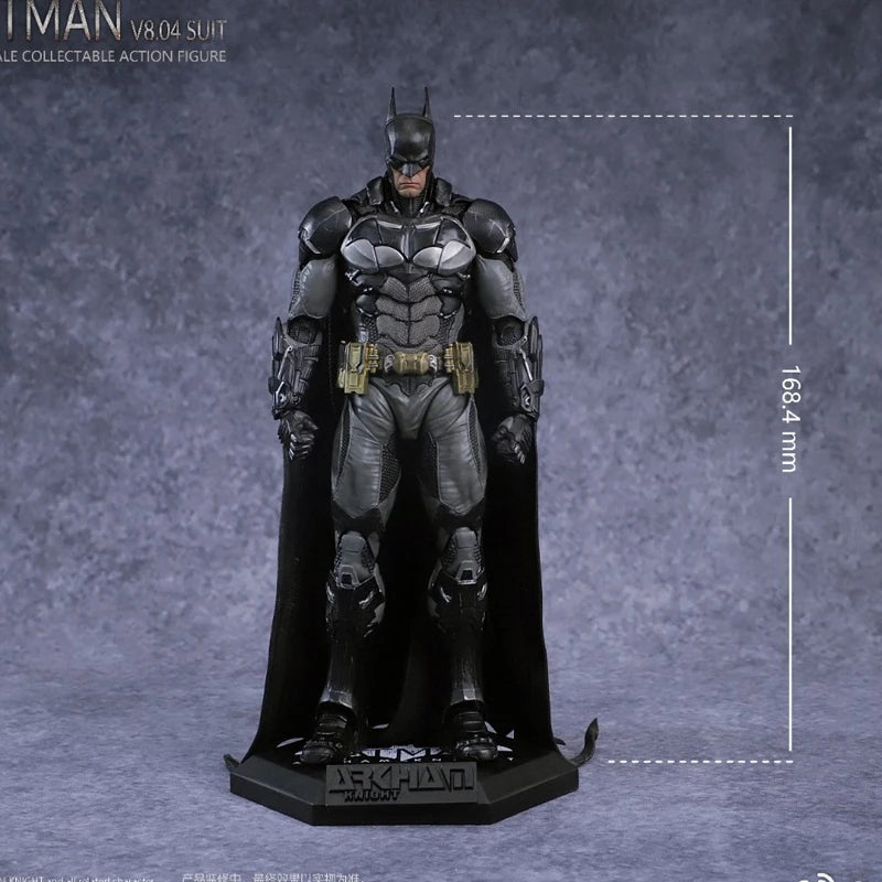 Original Lpzz Toys Arkham Knight Figure V8.04 Suit Batman 002 Deathstroke Dc Multiverse Superman Action Figures Model Custom Toy