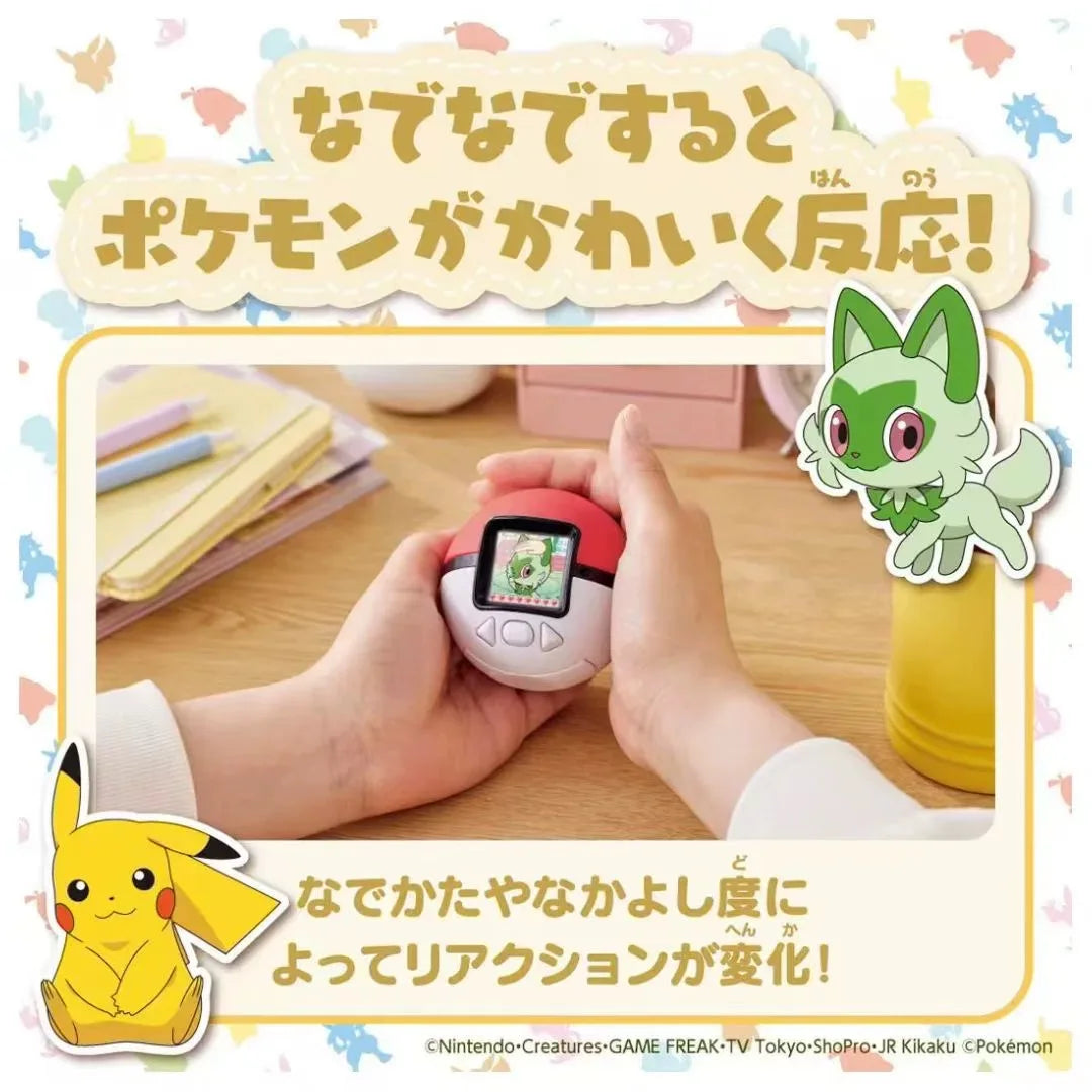 Pokemon Poké Ball Pocket Monster 6th Generation Pikachu Cyber Pet Game Console V4 V5 V6 Model Toy Gifts In Stock