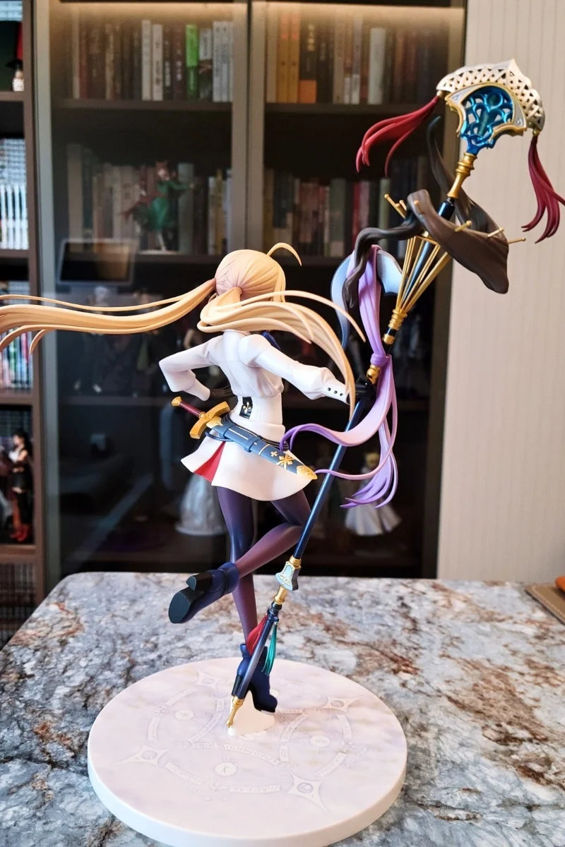 Altria Caster Original Modellbausatz 1/7 Fate/Grand Order Caster Altria Anime Figur Modell Spielzeug Geschenk für Jungen Schaumstoffverpackung