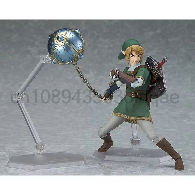 Luxury Skyward Sword Figma 320 Link Zelda Twilight Princess DX Ver. Breath Of The Wild Action Figure Model Toys Joint Movable