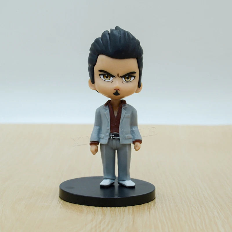 10cm Like A Dragon Majima Goro Anime Figure Ryu ga Gotoku Kiryu Kazuma Action Figure Kasuga Ichiban Figurine Model Doll Toy Gift