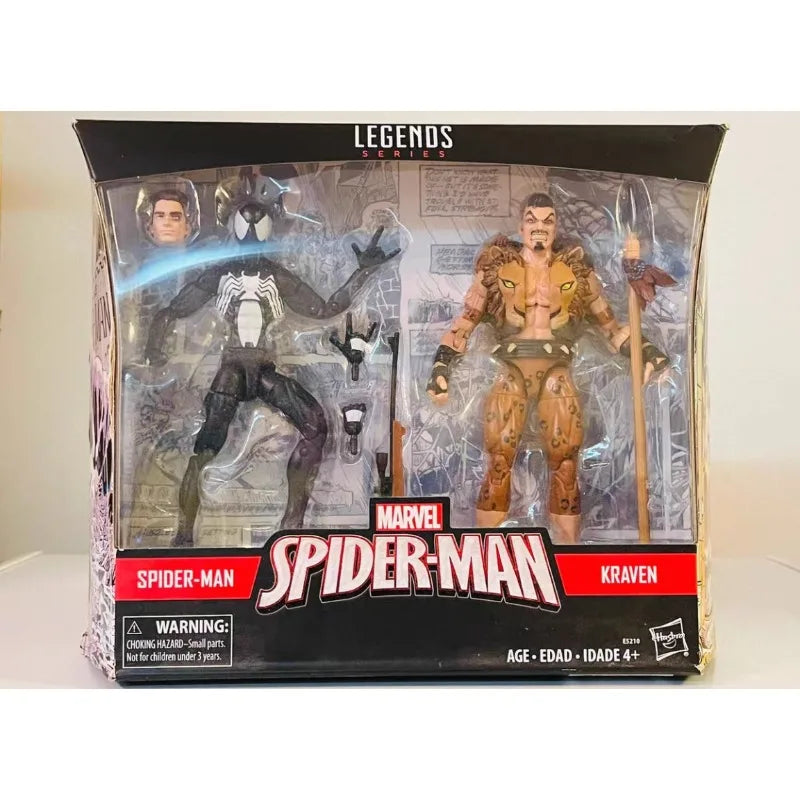 Original Marvel Legends Series SPIDER-MAN KRAVEN Action Figure Model Toys Gift