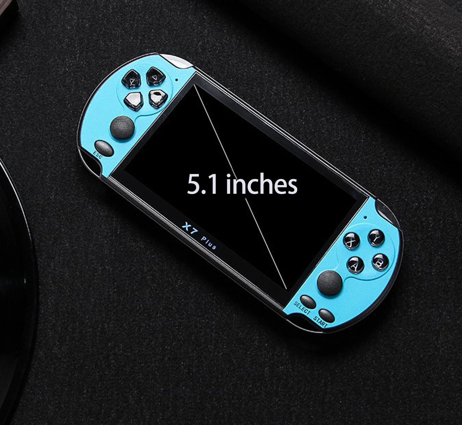 X7/X7 Plus Portable Gaming Console, 4.3/5.1-inch HD screen, Portable Audio-Video Player, Classic Games, Over 10,000 Free Built-