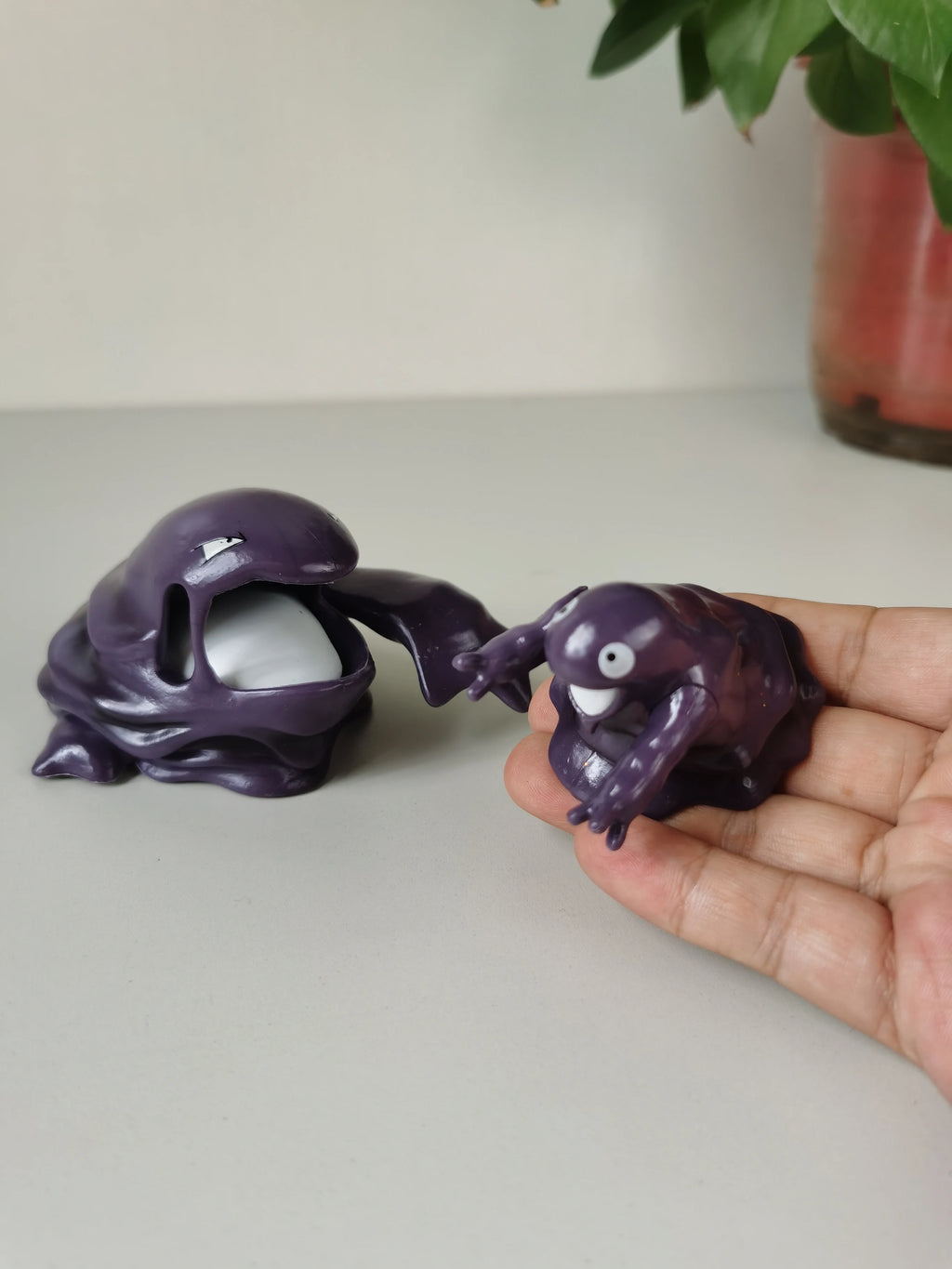 Poemon Muk Anime Figure 4cm Grimer Statue Cartoon Mini Grimer Figurine Models Collect Decor Pendant Doll Model For Kid Toys Gift