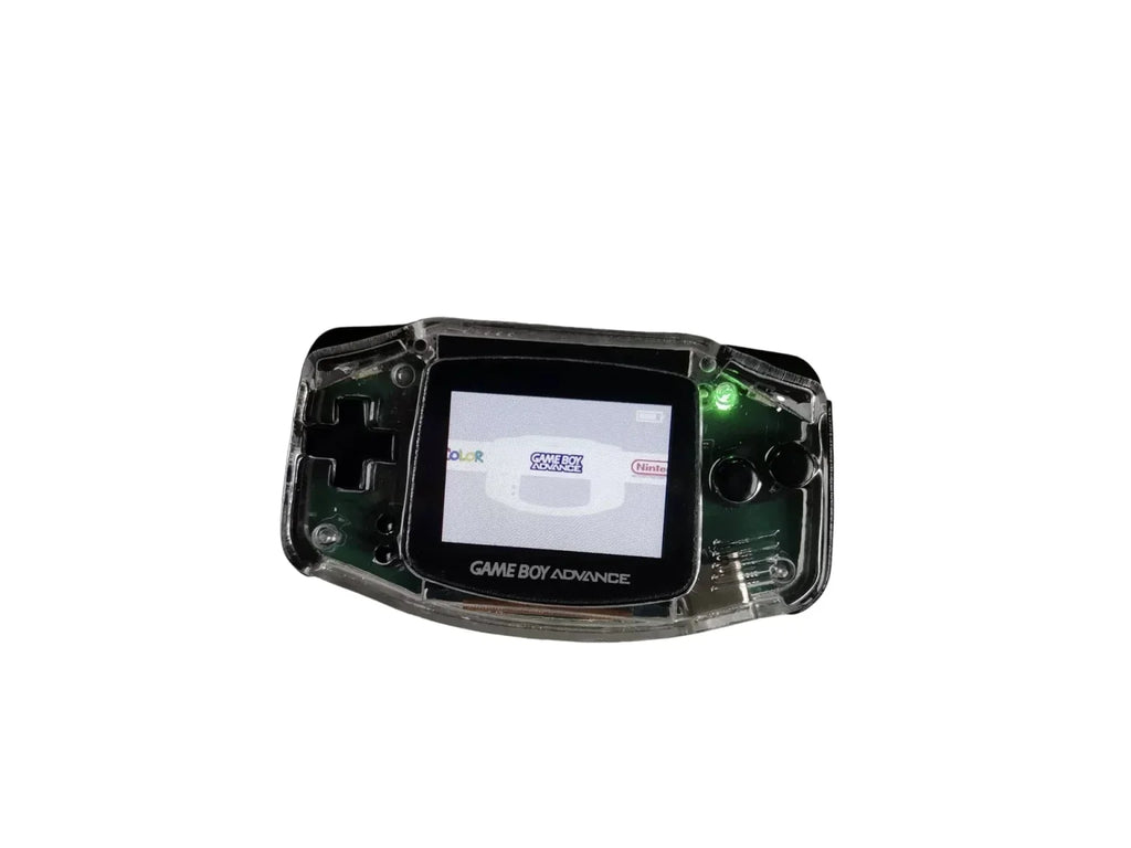 Mini GBA Handheld Game Console Mini Portable Gamepad Ips Screen Transparent Gamer Console With Battery Flip Machine Custom Gifts