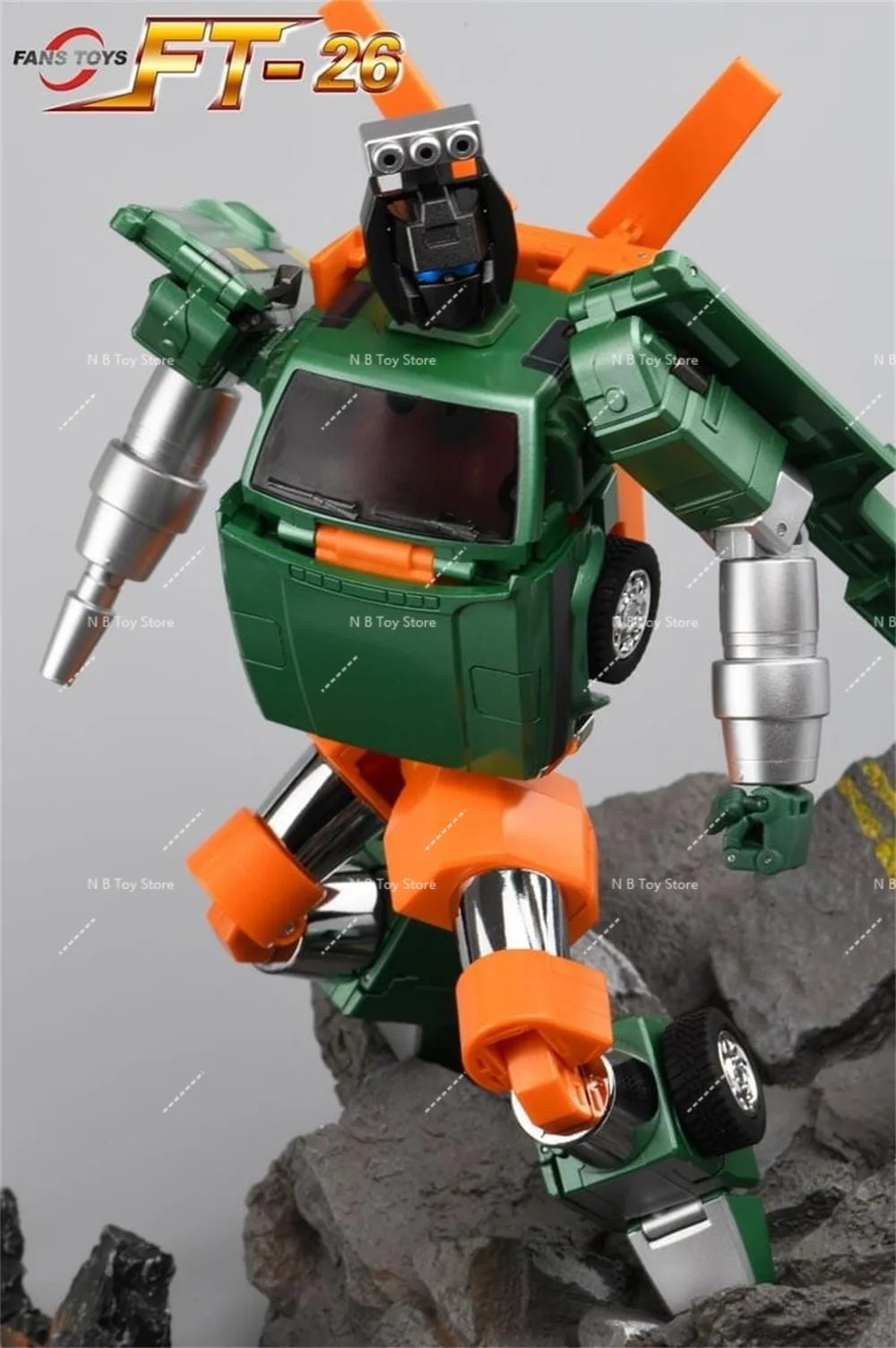 Transformation Original FansToys FT-25 FT25 Outrider Trailbreaker FT-26 Hoist Action Figure Robot with Box