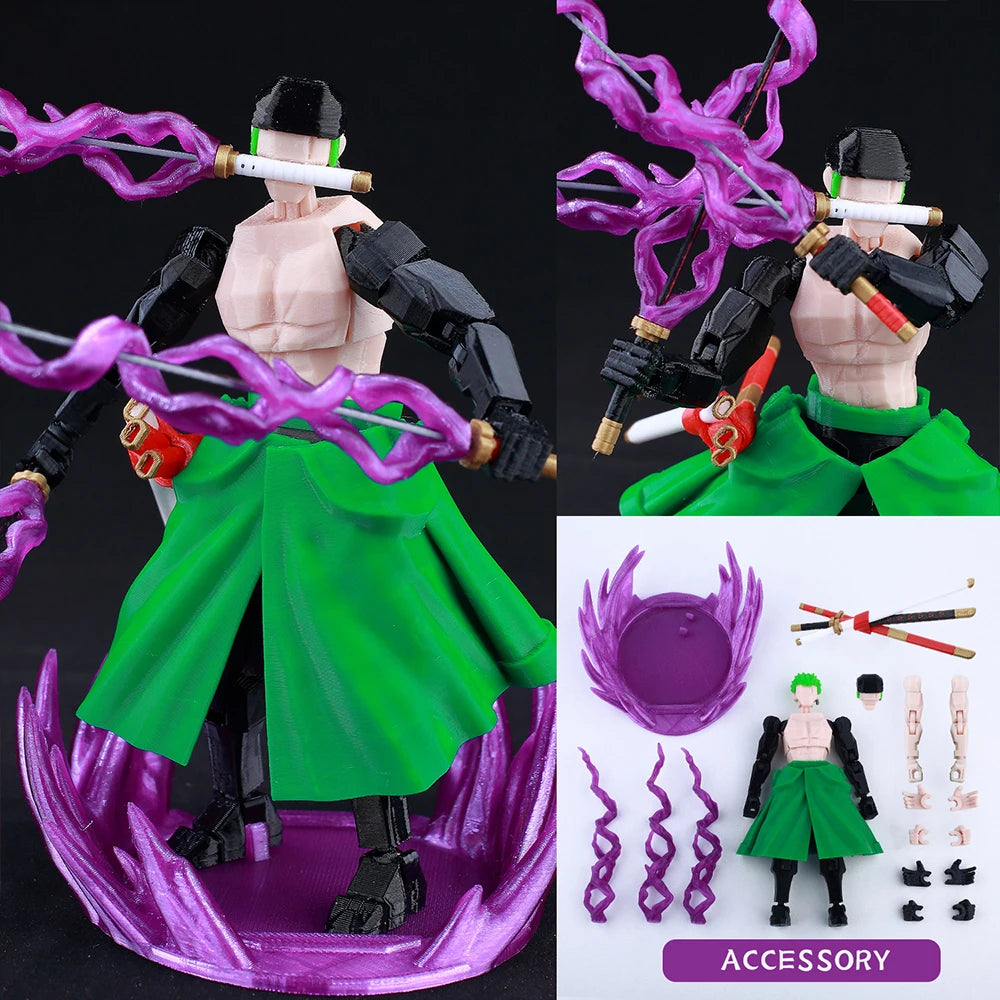 3d Printed Dummy13 Jujutsu Kaisen Ryomen Sukuna Action Figure Anime Model Toys Multi-Jointed Poseable Collectible Toy Gift