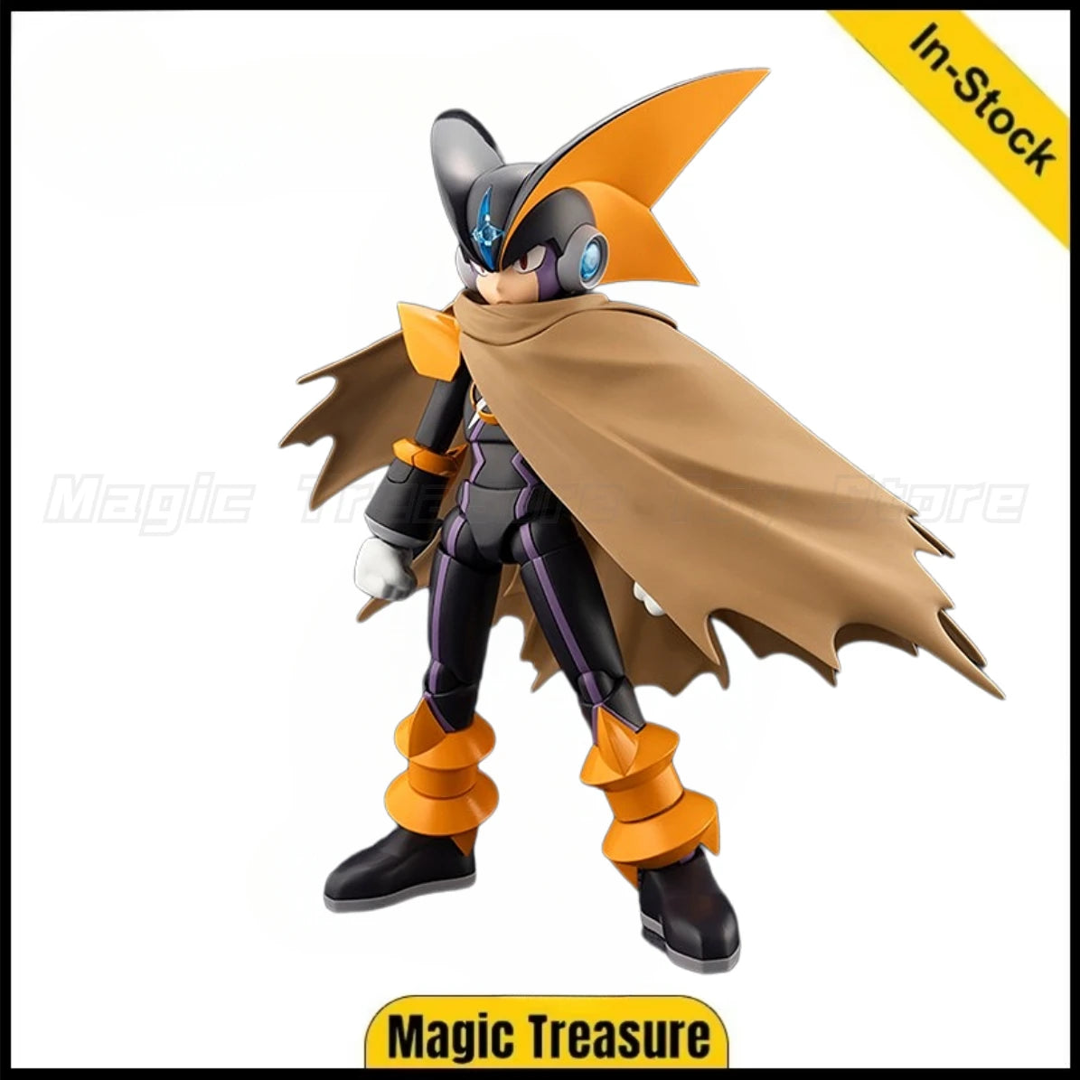 【In Stock】Kotobukiya KP709 Rockman EXE FORTE Bass SWN-001 Assembly Action Figure Model Toy Gift