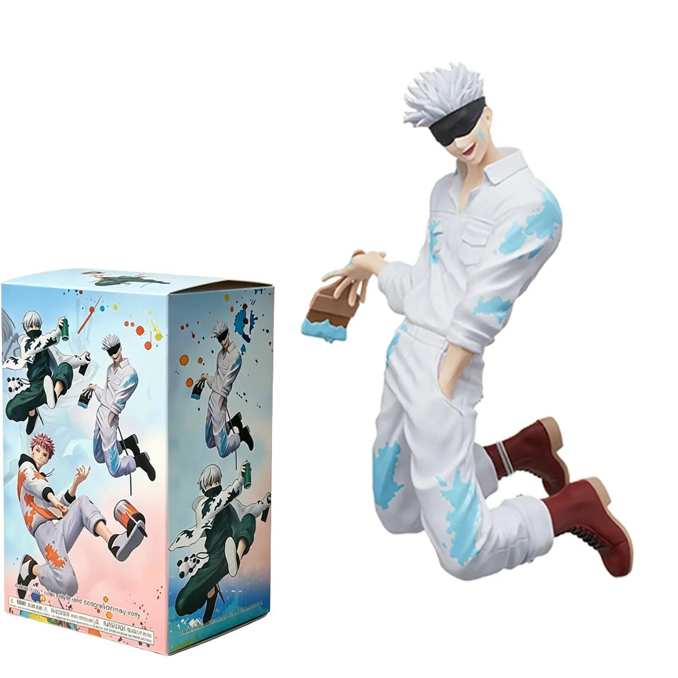 New Graffiti Battle Jujutsu Kaisen Anime Figure Fushiguro Megumi Kugisaki Nobara PVC Action Figures Model Toys