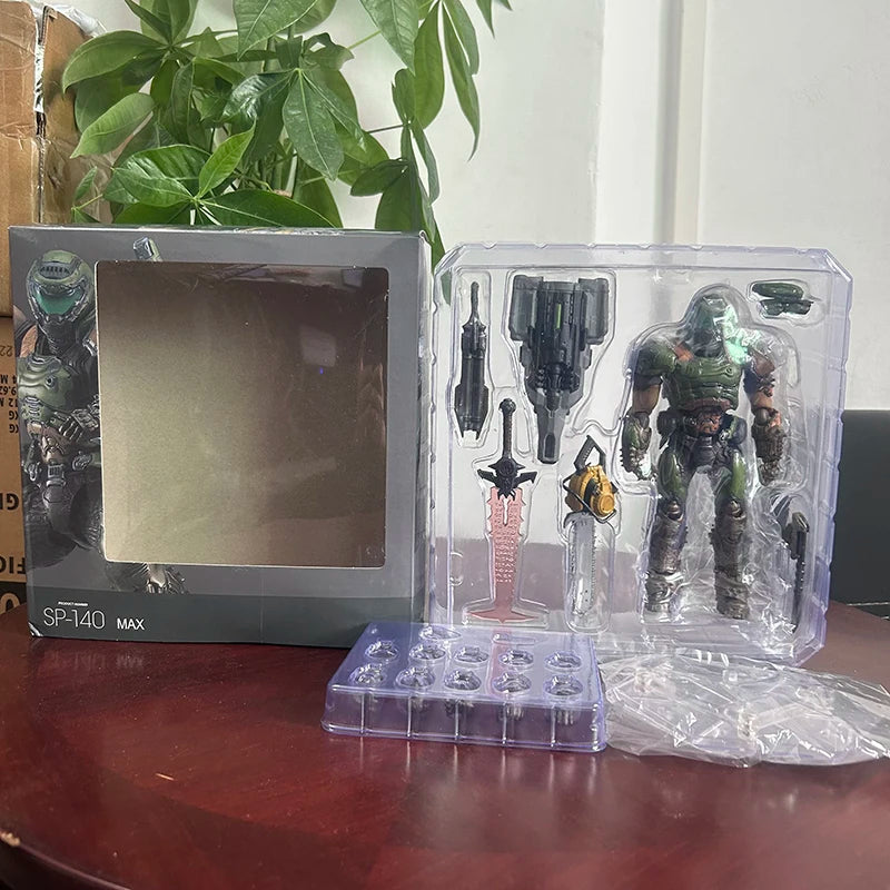 Anime Figma SP-140 Figuren SP 140 Destroy Warrior Eternal SP140 Actionfigur Modell Spielzeug Gemeinsame bewegliche Puppe vorhanden