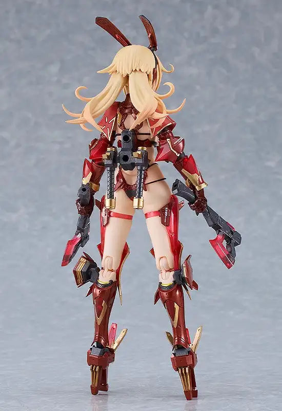 Max Factory Good Smile figma Veronica Sweetheart Bunny Suit Planning Movable Figure 170mm With 4 Faces & Weapons Collectible