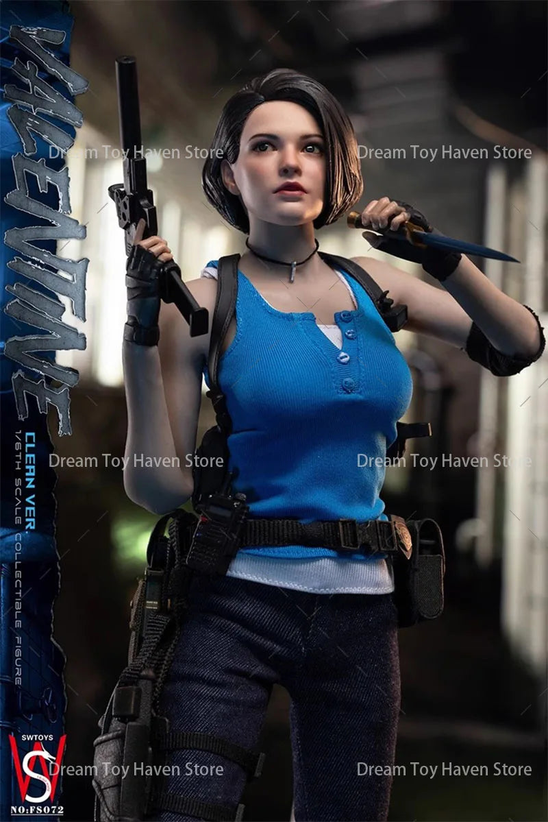 Original SWTOYS FS072 1/6 Scale Female Soldier Jill The Shadow Assassin Full Set 12Inch Action Figure Model Collectible Toys