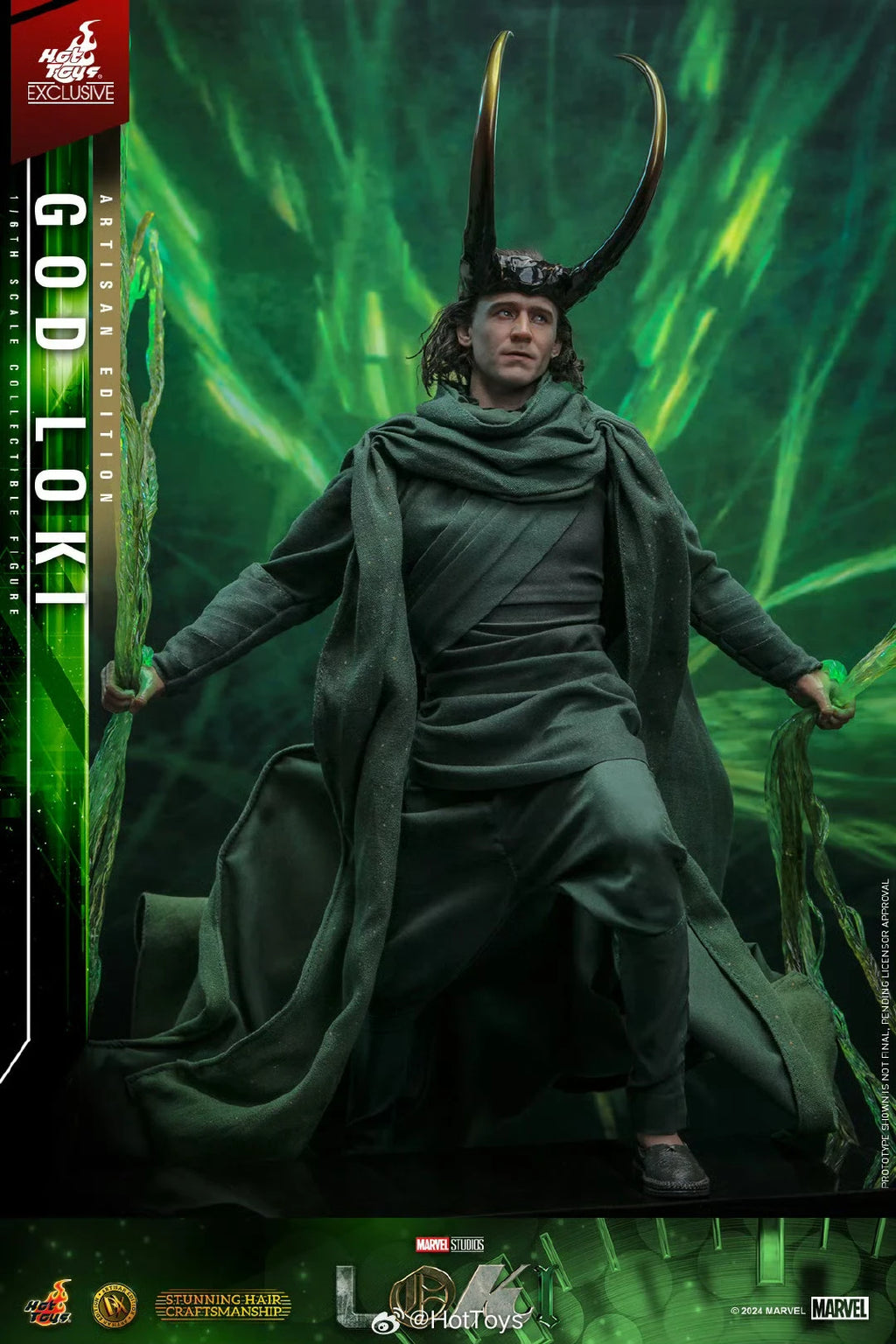 In Stock HotToys DX40 DX41AE God Loki Gel Hair Version Hair Transplant Version 1/6 Anime Action Figure Toy Model Collection
