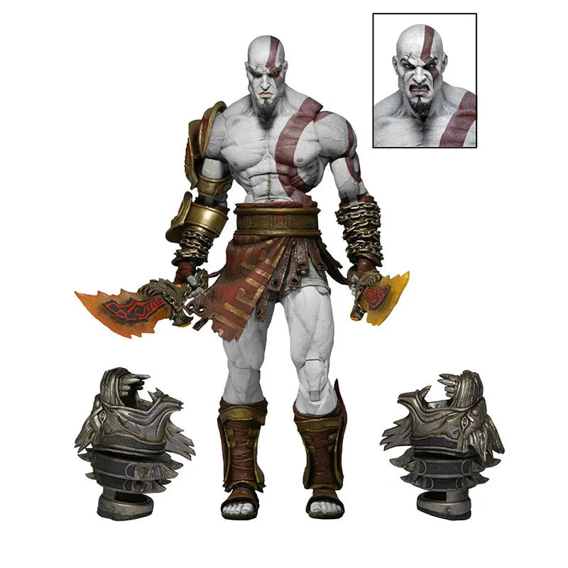 NECA God of War Ultimate Kratos Екшън фигурка Винилова фигурка Кукла Колекция Игра Модел Играчка