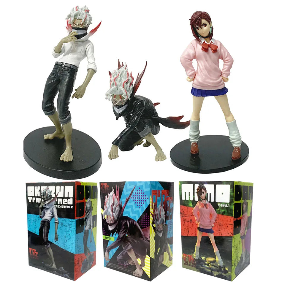 Hot 17cm Anime Dandadan Ayase Momo Figures Doll PVC Model Action Toys desktops Small ornament children birthday Gift