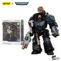 JOYTOY 1/18 Action Figure 40K Iron Hands Captain in Terminator Armour Anime Collection Military Model Toy