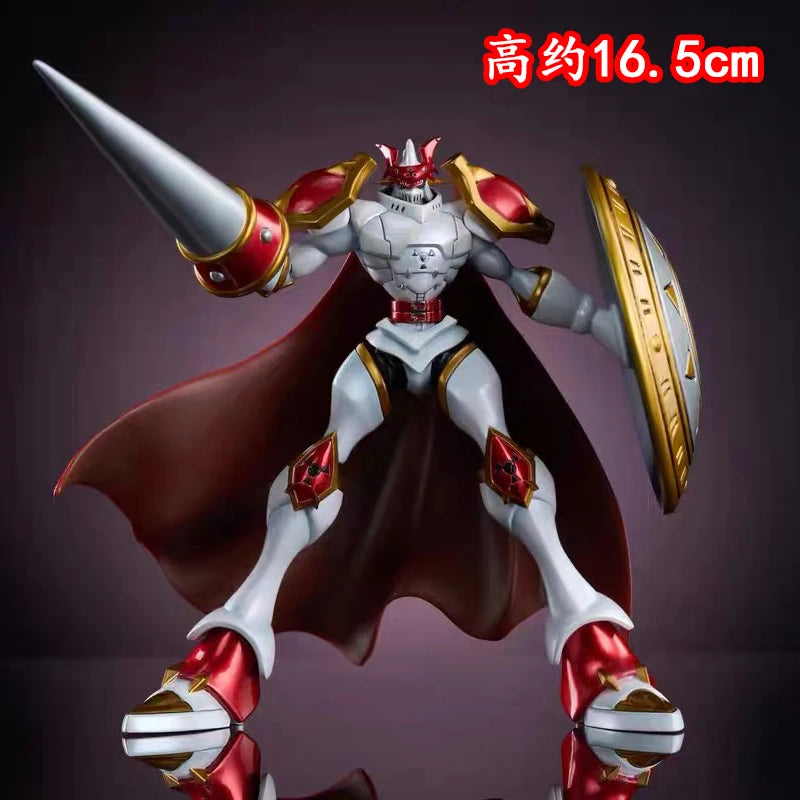Digimon Adventure Anime-Figur Omegamon Dukemon Actionfigur 17 cm Modell Statue Puppe Sammlerstück Dekoration Spielzeug Geschenke