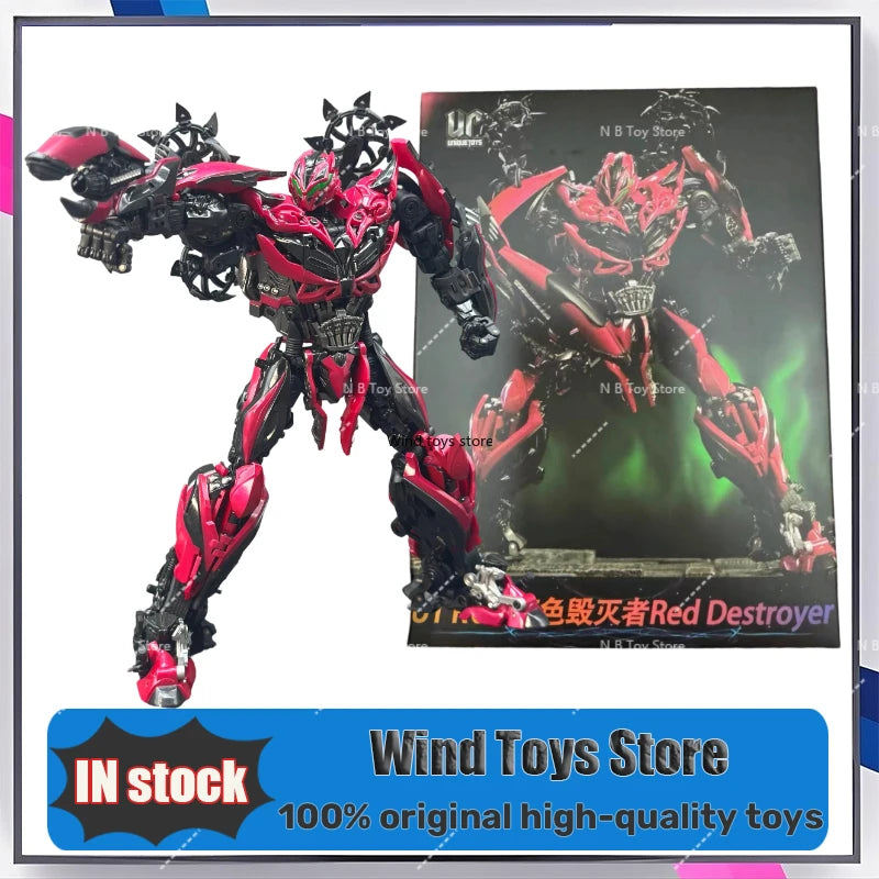 In Stock UniqueToys UT-R09 Stinger Red Destroyer MPM Alloy Action Figure Robotic Toy Collect Gifts