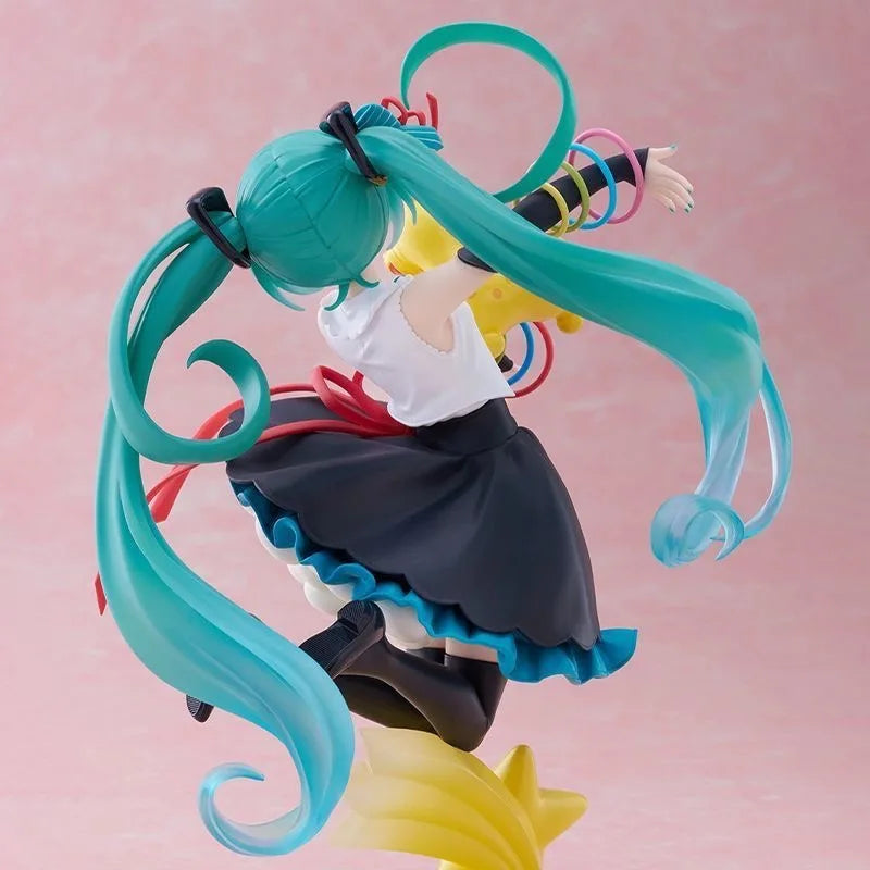 100% Official Genuine TAITO AMP+Hatsune Miku✕Rody 39 Anniversary Ver. Action Figures Anime Statue Model Girls Toys Collections