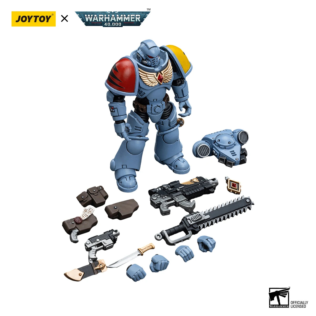 JOYTOY Warhammer 40K 1/18 Action Figures NEW Space Wolves Intercessors Anime Model Toy Gift