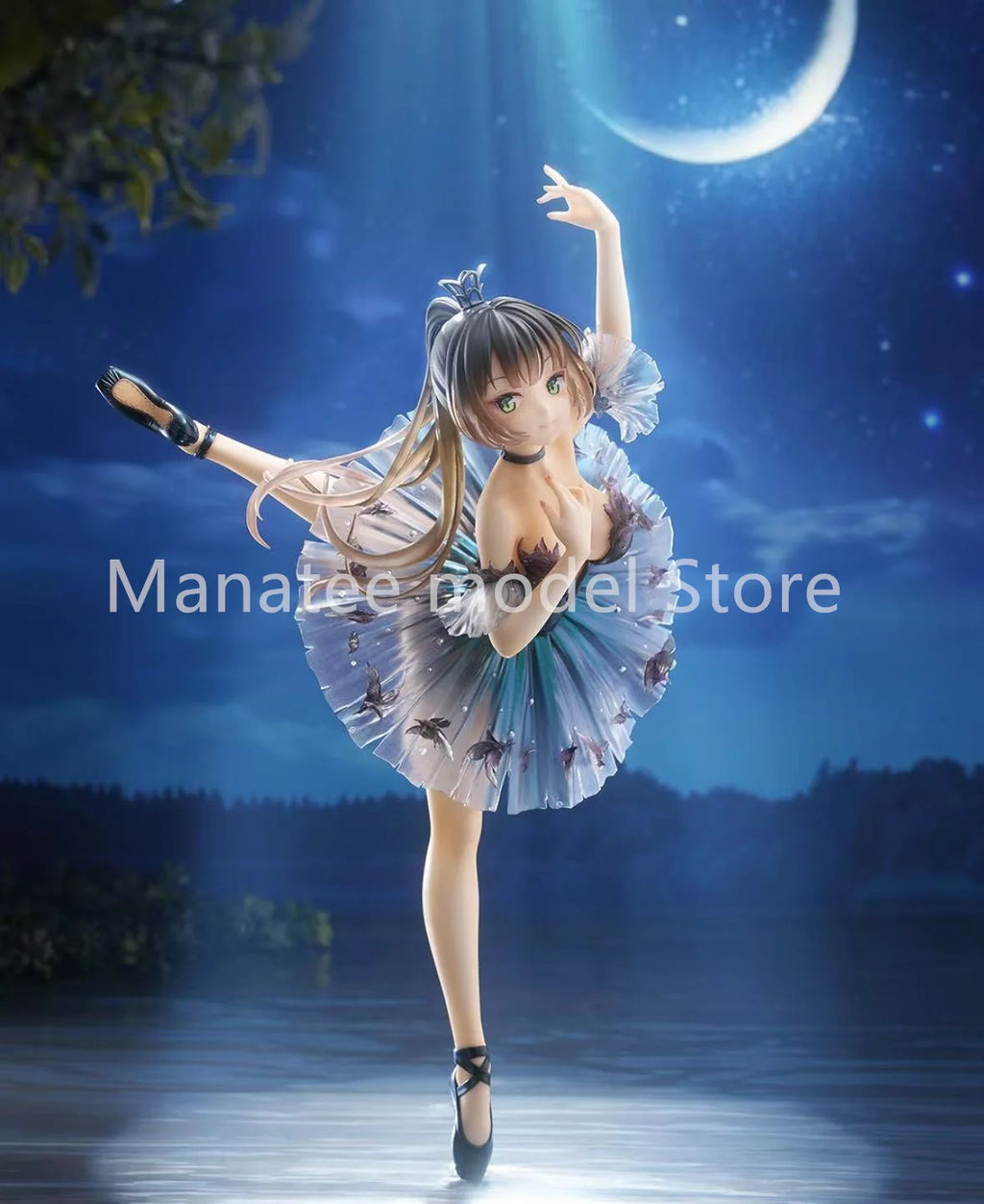 WAVE Original DreamTech Avian Romance Black Label 5 Swan Girl 1/6 PVC Action Figure Anime Model Toys Collection Doll Gift