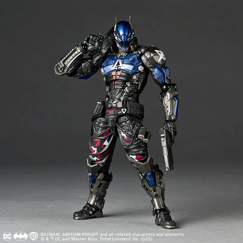Original Kaiyodo Revoltech Amazing Yamaguchi Batman Arkham Knight Ver 1.5 In Stock Anime Action Collection Figures Model Toys