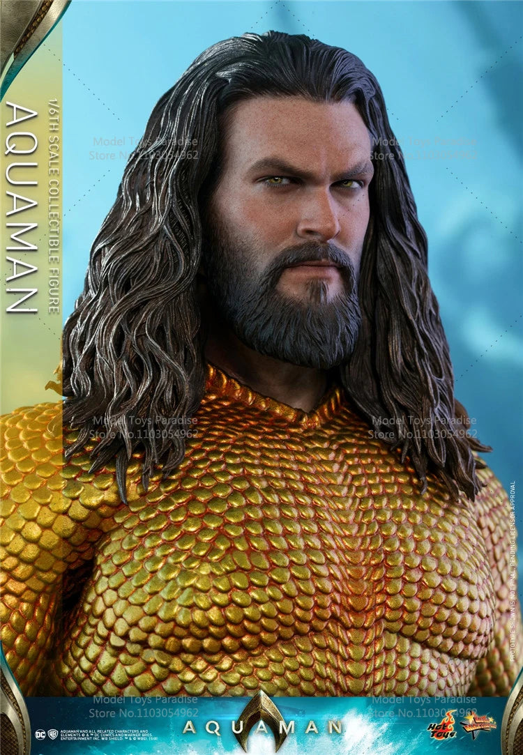 HotToys HT MMS518 1/6 Collectible Toys Aquaman 2.0 Super Hero Men Soldier Arthur Curry Full Set 12'' Action Figure Model Gifts