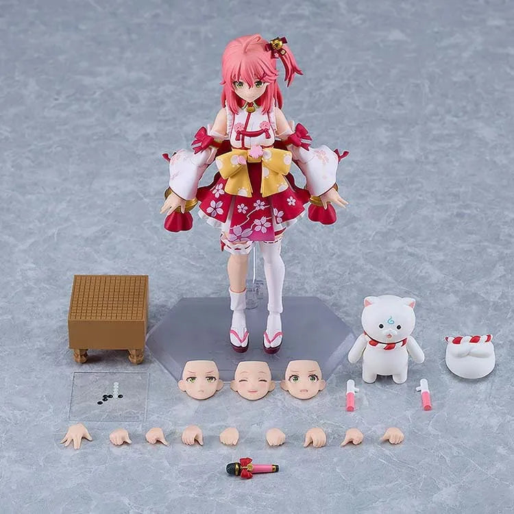 In stock GSC Max Factory figma 641 642  hololive Hoshimachi Suisei Sakura Miko Figures Anime Model Genuine Boxed Toy Gift