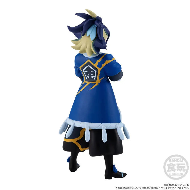 Bandai Original Pokemon Anime Figure SCALE WORLD Hisui Adaman Leafeon Action Figure Toys for Kids Gift Collectible Model