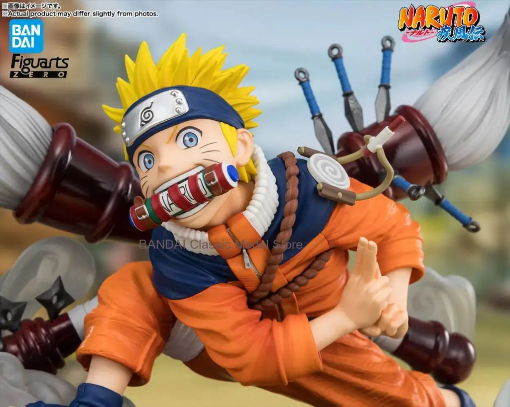 Original Bandai Officially Licensed Figuarts ZERO Naruto Uzumaki -Naruto 72 series Premium Collectible Model Toys ornament Gifts