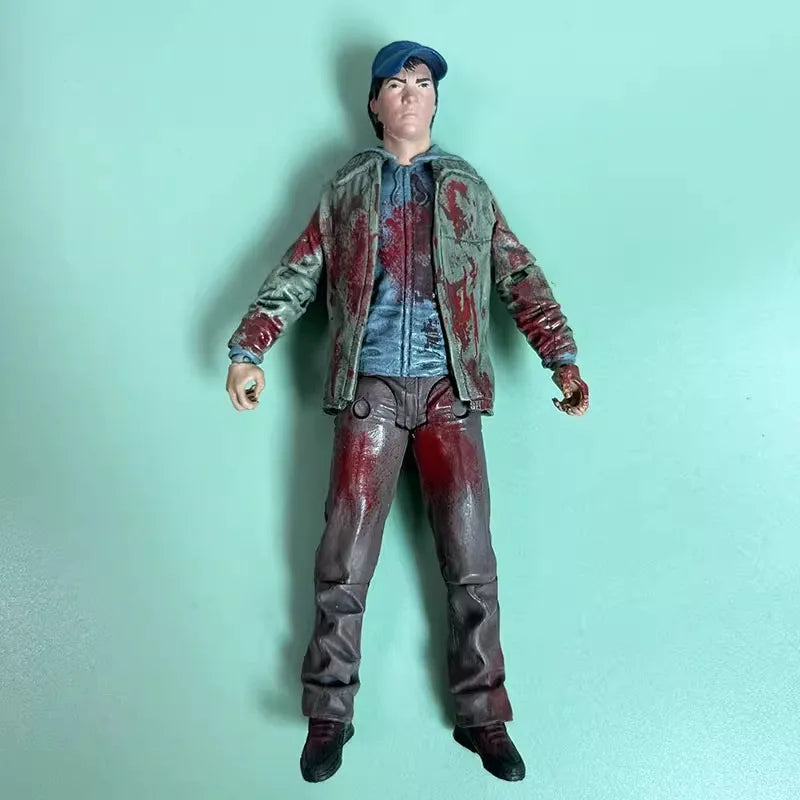 Genuine Bulk 5 Inch Action Figure Rick Grimes Morgan Jones Andrea Pvc Anime Model Collectible Toy