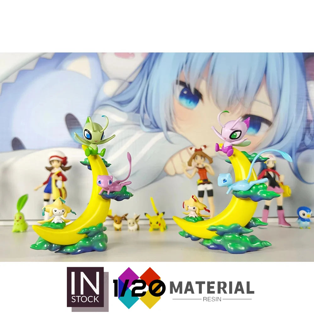 [In Stock]1/20 Resin Scale World [FOG] - Mew & Celebi & Jirachi[Split RE-MENT]