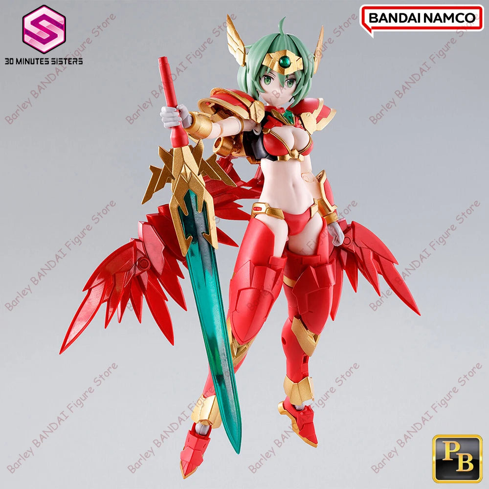 Original In Stock BANDAI 30 Minutes Sisters 30MS Charlona (Animate Form) Anime Action Figures Boxed Assembly Model Toys For Kids