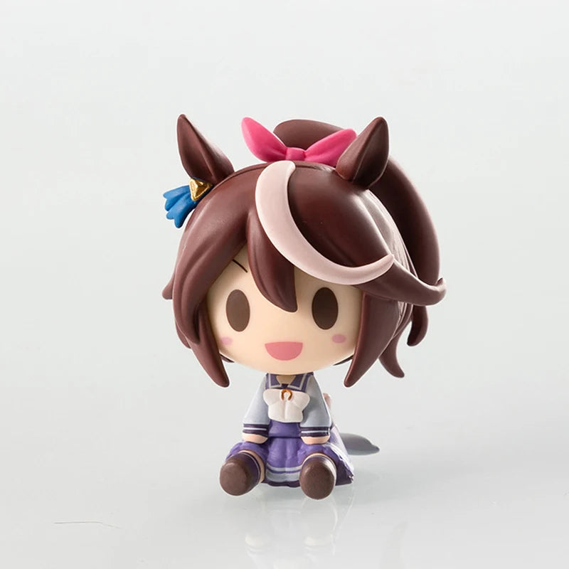#2665 Umamusume Pretty Derby Mihono Bourbon Anime Figure Gold Ship/Tokai Teio/Matikanetannhauser Action Figure Model Doll Toys