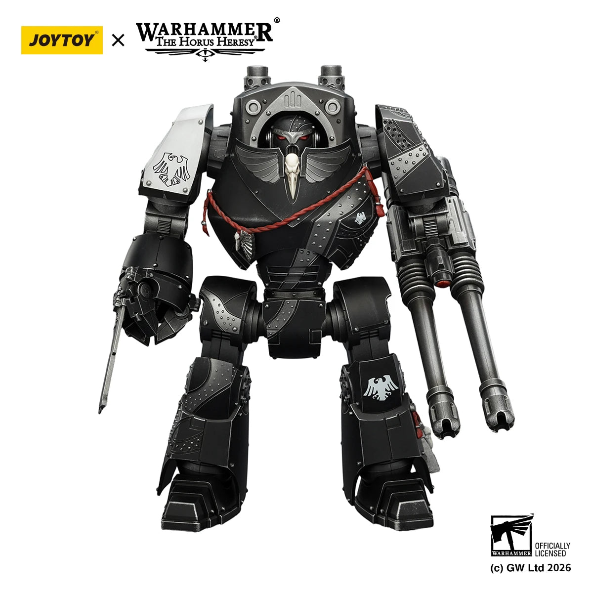 JOYTOY Warhammer "The Horus Heresy" 1/18 Action Figures Raven Guard Corvus Corax, Primarch of the XIX Legion Raven Guard