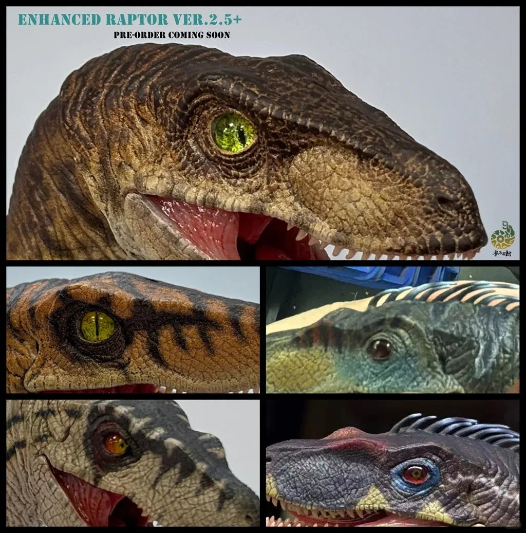 Nanmu Studio Jurassic Raptor Velociraptor Shadow Blade Tiger Blade Smart Series Raptor 2.5 Version Action Figure Model Toy Gifts