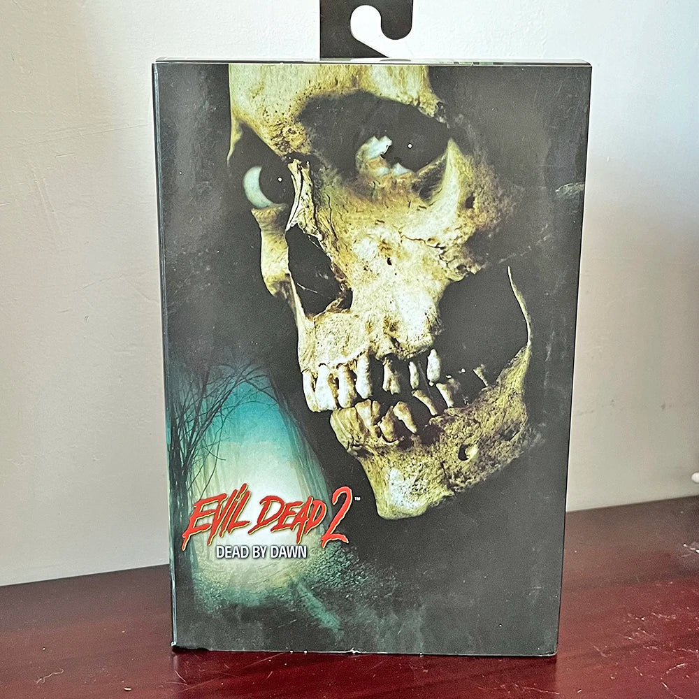 NEW NECA Ash Evil Dead 2 Dead by Dawn Figure Ash Evil Eligos Classic Terror Action Model Toy Horror Christmas Birthday Gifts