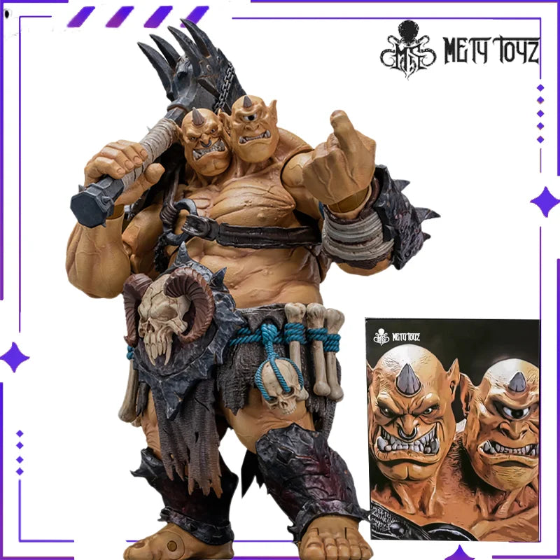 The All-new MetyToys Original Limited Edition Skull RollerOgrus Ogre Warrior Mobile Orc Model Toy Figurine GiftCollect Ornaments