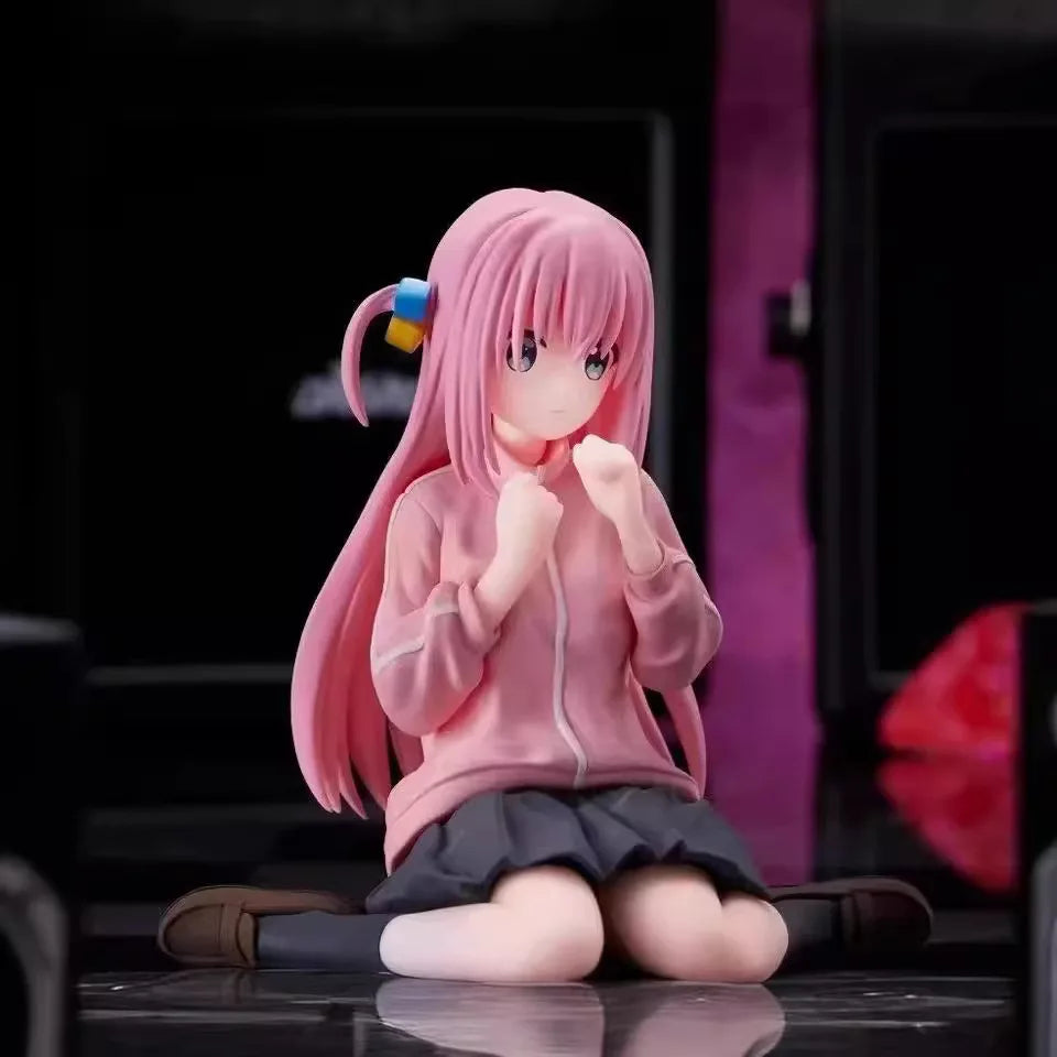 16cm BOCCHI THE ROCK! Anime Figure Gotoh Hitori Action Figure Guitarist Girl Figure Desktop×Decorate Collections Model Doll Toys